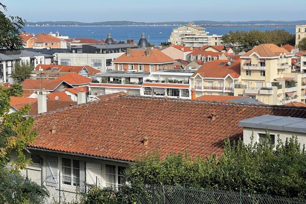 Vue Mer/Tout A Pied/Calme/Plage/ Parc Mauresque Arcachon Bagian luar foto